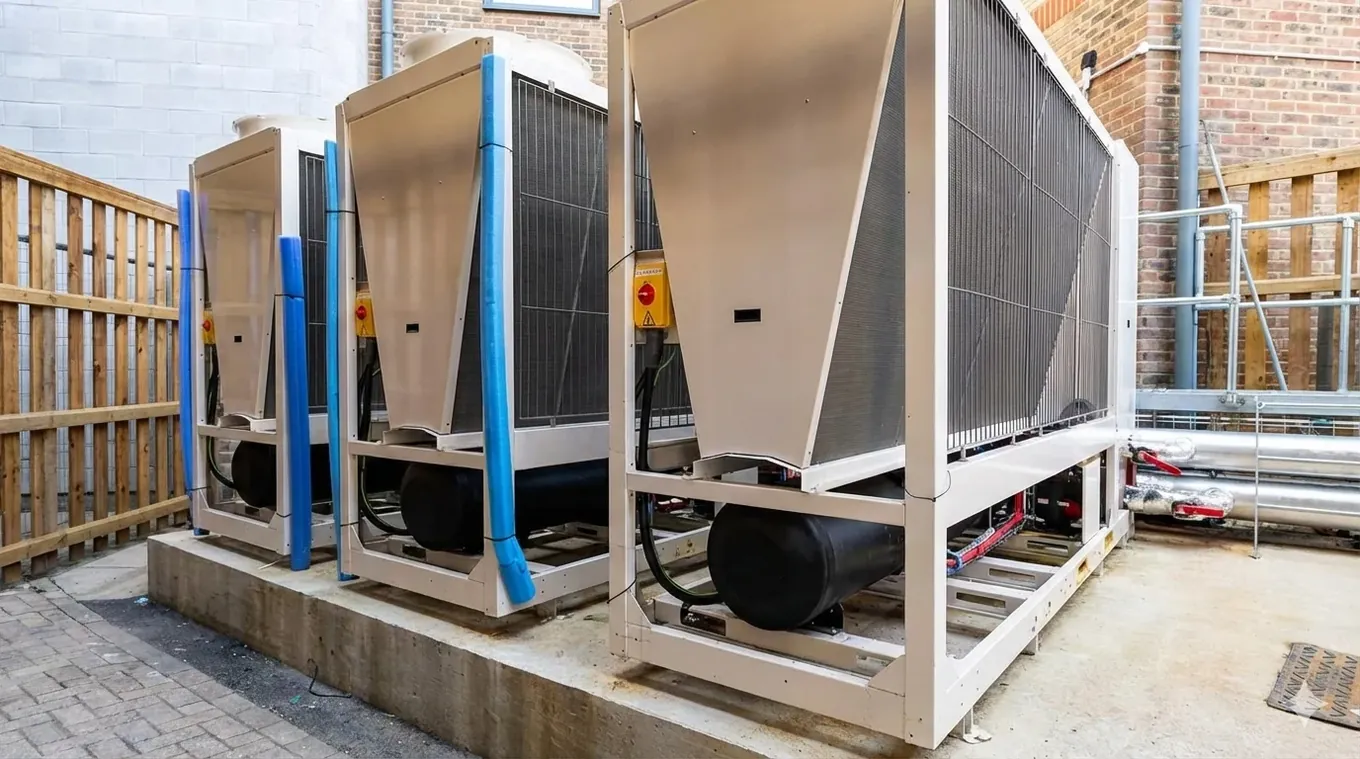 Commercial chiller units